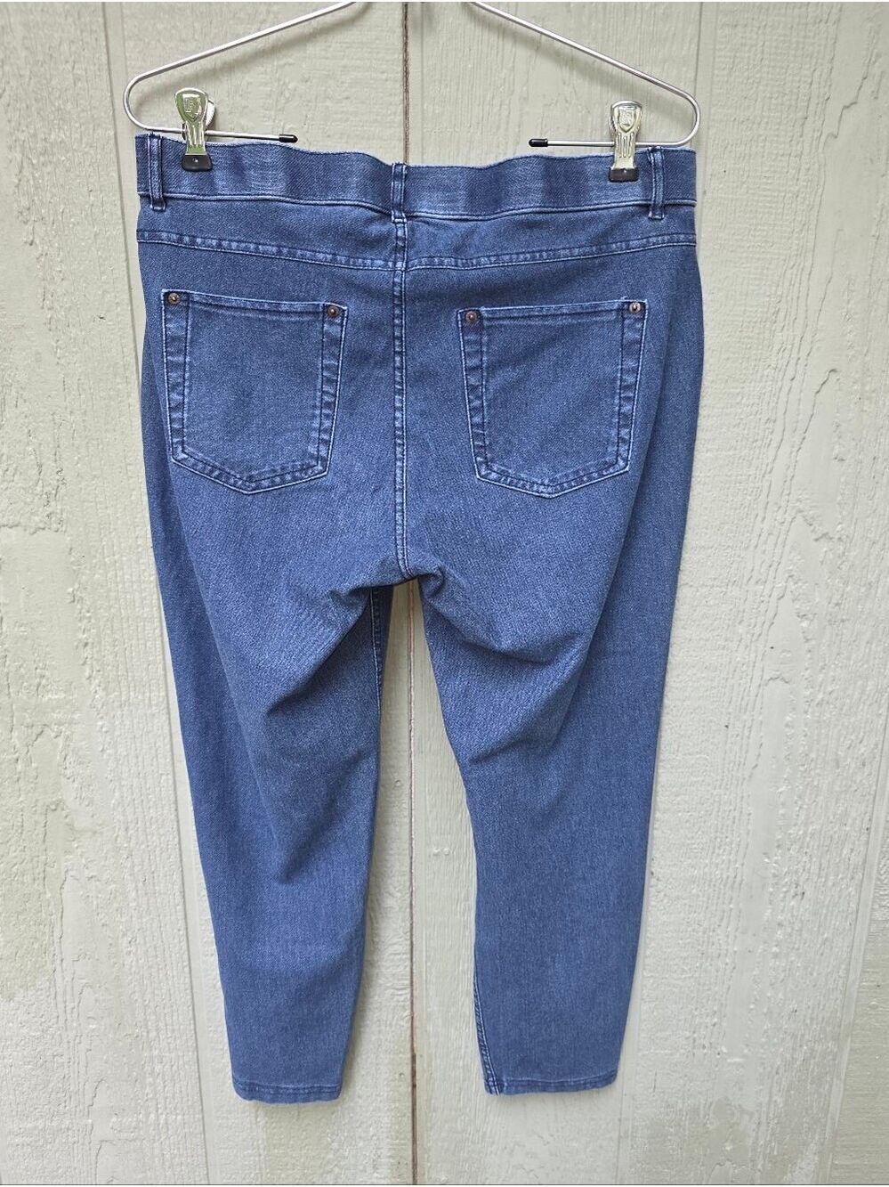 HUE Blue Pull On Jeggings #CAP6 - Picture 12 of 14